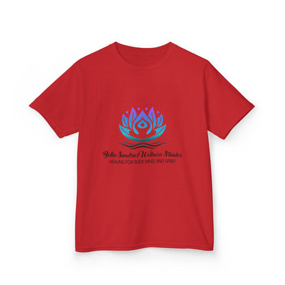 Kids Tee — ‘Progress Over Perfection’ Lotus Graphic