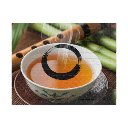 Tea-Themed Puzzle for Relaxation and Mindfulness, Perfect Gift for Tea Lovers, Family Fun, Game Night, Rainy Day Activity