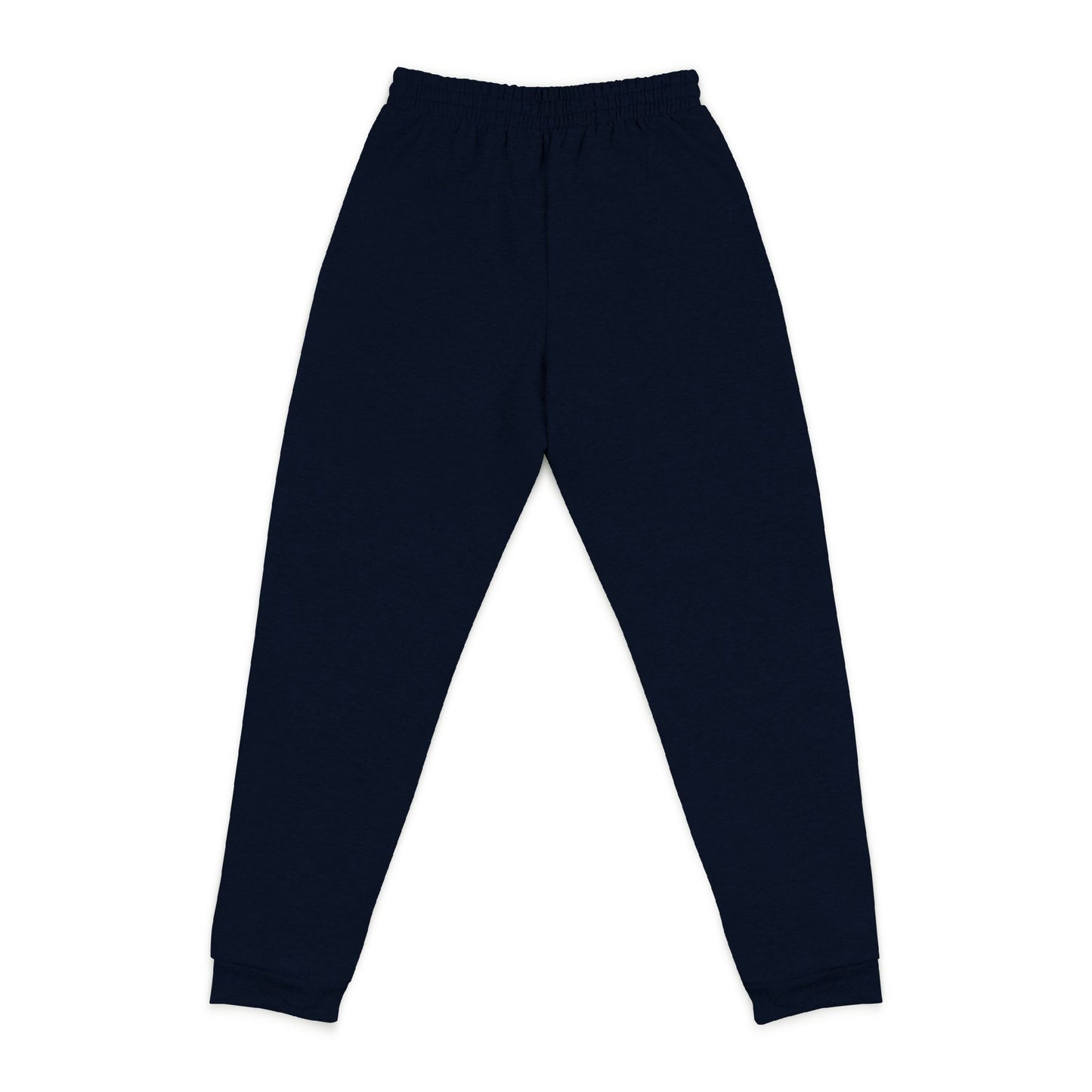 Embroidered Cozy Joggers — Small Floral Heart Chest Patch