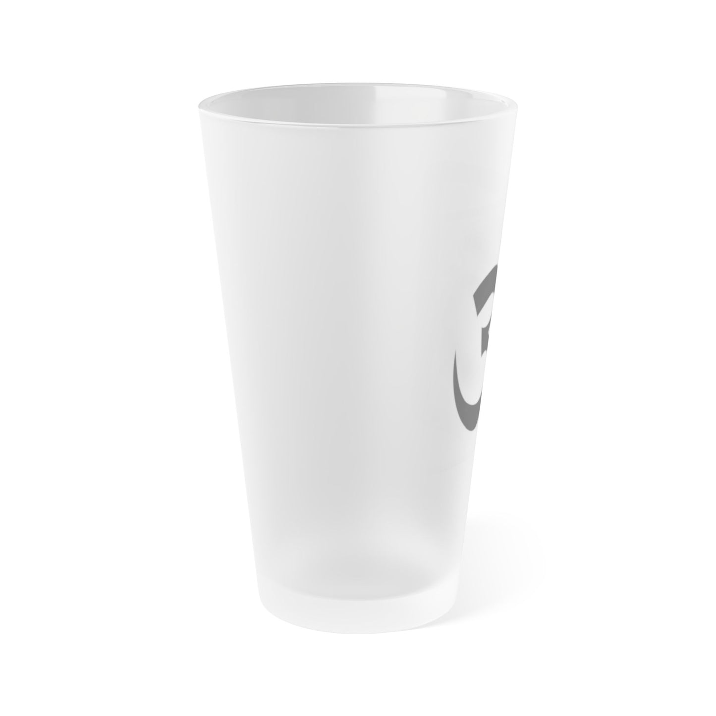 Frosted Pint Glass, 16oz