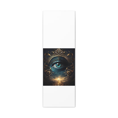 Mystical Eye Canvas Wall Art, Boho Decor, Home Wall Art, Unique Gift, Modern Artwork, Eye Design