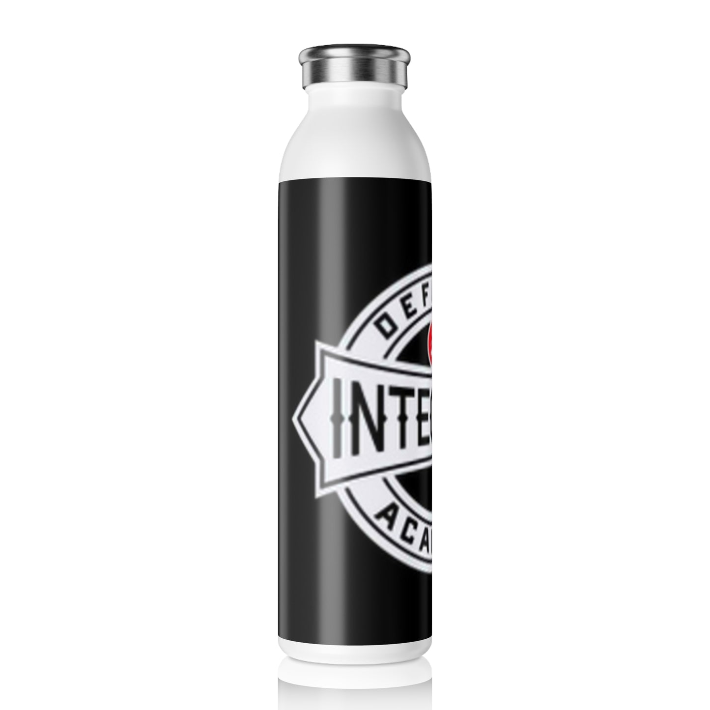 Slim Water Bottle with Integrity Design, Motivational Sports Water Bottle, Eco-Friendly Hydration Flask, Fitness Gym Bottle, [...]