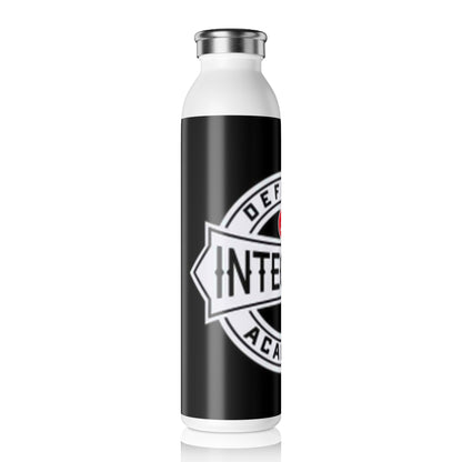 Slim Water Bottle with Integrity Design, Motivational Sports Water Bottle, Eco-Friendly Hydration Flask, Fitness Gym Bottle, [...]