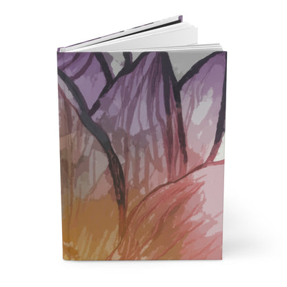 Floral Hardcover Journal, Inspirational Notebook for Writing & Sketching, Perfect Gift for Garden Lovers, Journaling, Travel Diary