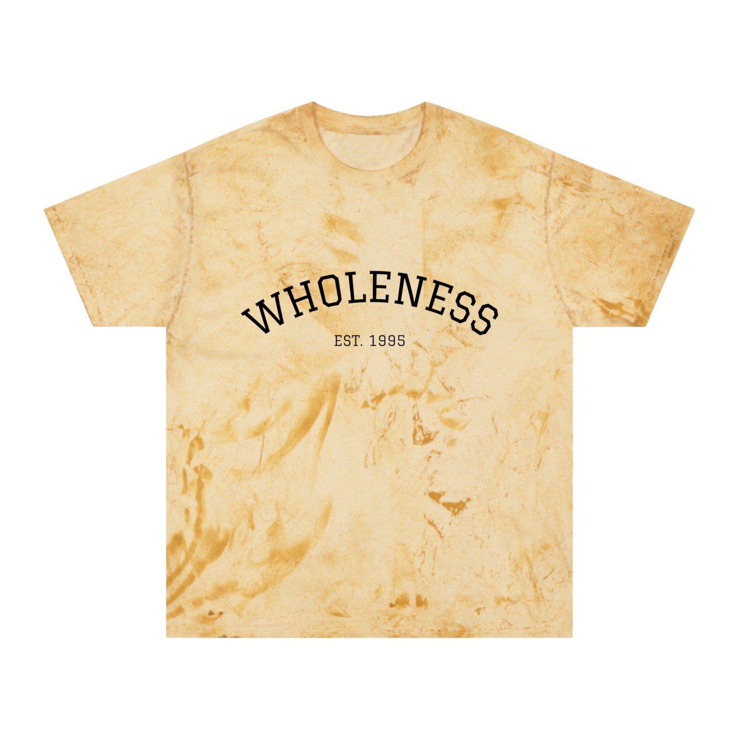 Wholeness Color Blast T-Shirt for Free Spirits, Casual Style, Birthday Gift, Spiritual Vibe, Summer Wear, Unisex Tee