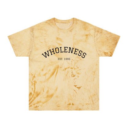 Wholeness Color Blast T-Shirt for Free Spirits, Casual Style, Birthday Gift, Spiritual Vibe, Summer Wear, Unisex Tee
