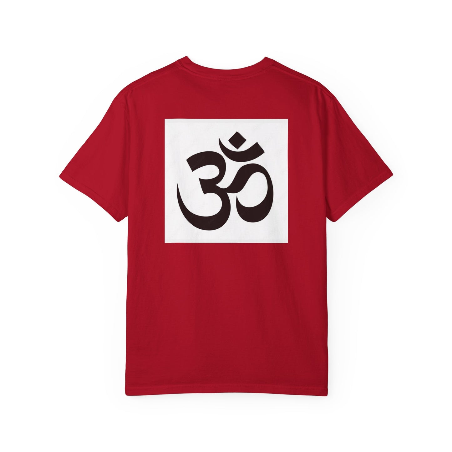 Spiritual Harmony Unisex T-shirt with Om Design, Casual Tee, Gift for Yogis, Meditation Wear, Relaxed Style