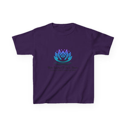 Kids Tee — ‘Progress Over Perfection’ Lotus Graphic