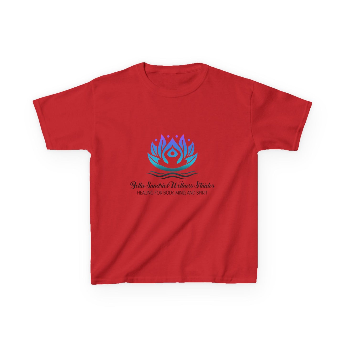 Kids Tee — ‘Progress Over Perfection’ Lotus Graphic
