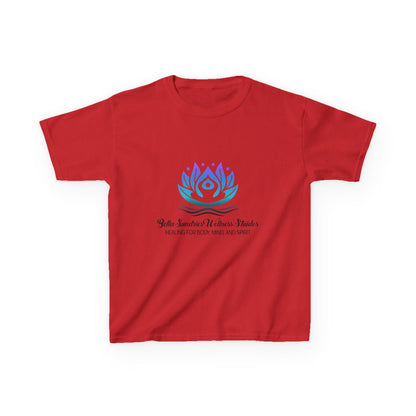Kids Tee — ‘Progress Over Perfection’ Lotus Graphic