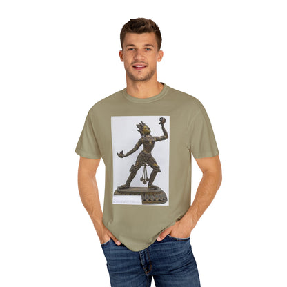 Spiritual Harmony Unisex T-shirt with Om Design, Casual Tee, Gift for Yogis, Meditation Wear, Relaxed Style