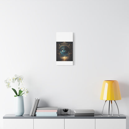 Mystical Eye Canvas Wall Art, Boho Decor, Home Wall Art, Unique Gift, Modern Artwork, Eye Design