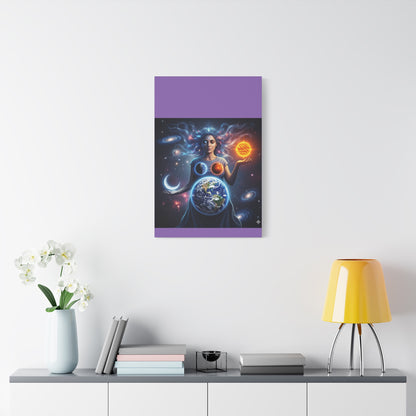 Cosmic Canvas Print - Celestial Art for Space Lovers, Home Decor, Wall Art, Gift for Astronomers, Universe Wall Hanging
