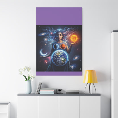 Cosmic Canvas Print - Celestial Art for Space Lovers, Home Decor, Wall Art, Gift for Astronomers, Universe Wall Hanging