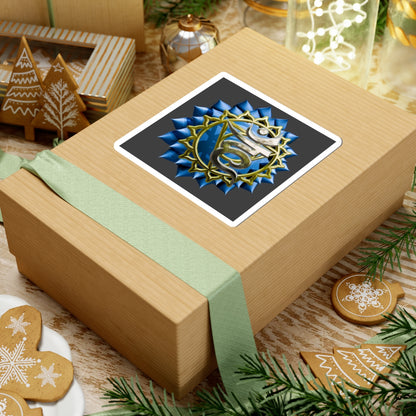 Chakra Energy Kiss-Cut Stickers for Spiritual Growth, Laptop Decor, Meditation, Yoga, Gifts for Her