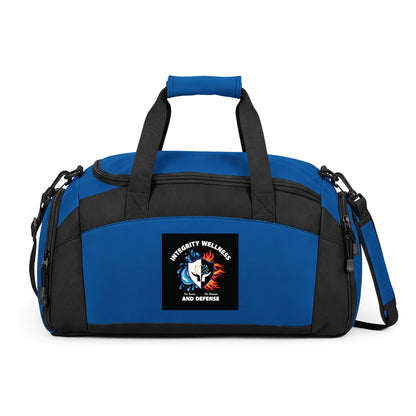 Wellness and Self-Defense Gym Bag — Dual-Element Logo Duffel