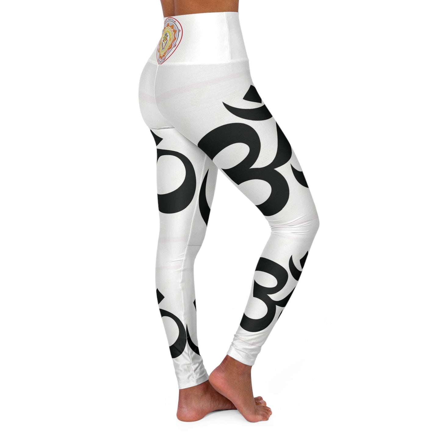 Om Lotus Yoga Leggings