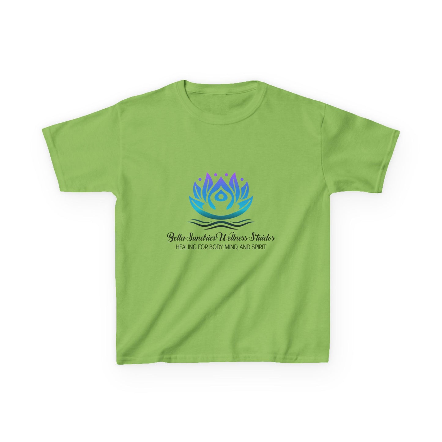 Kids Tee — ‘Progress Over Perfection’ Lotus Graphic