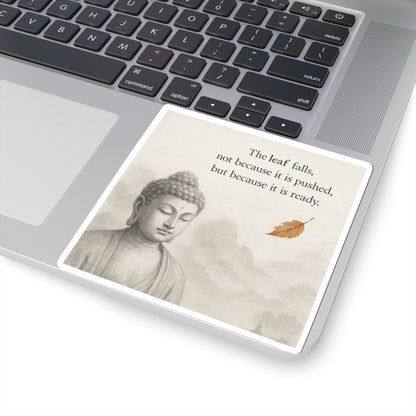 Mindful Buddha Kiss-Cut Stickers | Inspirational Laptop Decor, Meditation Journal Stickers, Spiritual Gifts, Zen Home Decor, [...]