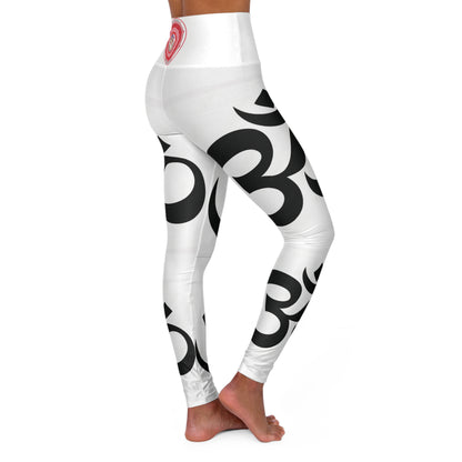 Om Lotus Yoga Leggings