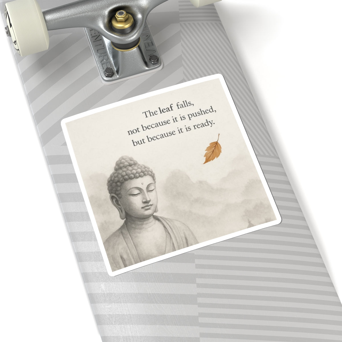 Mindful Buddha Kiss-Cut Stickers | Inspirational Laptop Decor, Meditation Journal Stickers, Spiritual Gifts, Zen Home Decor, [...]