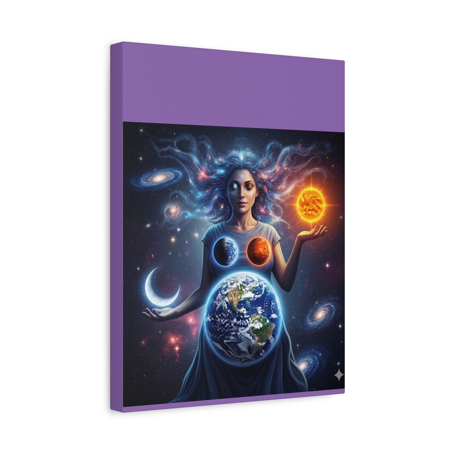 Cosmic Canvas Print - Celestial Art for Space Lovers, Home Decor, Wall Art, Gift for Astronomers, Universe Wall Hanging
