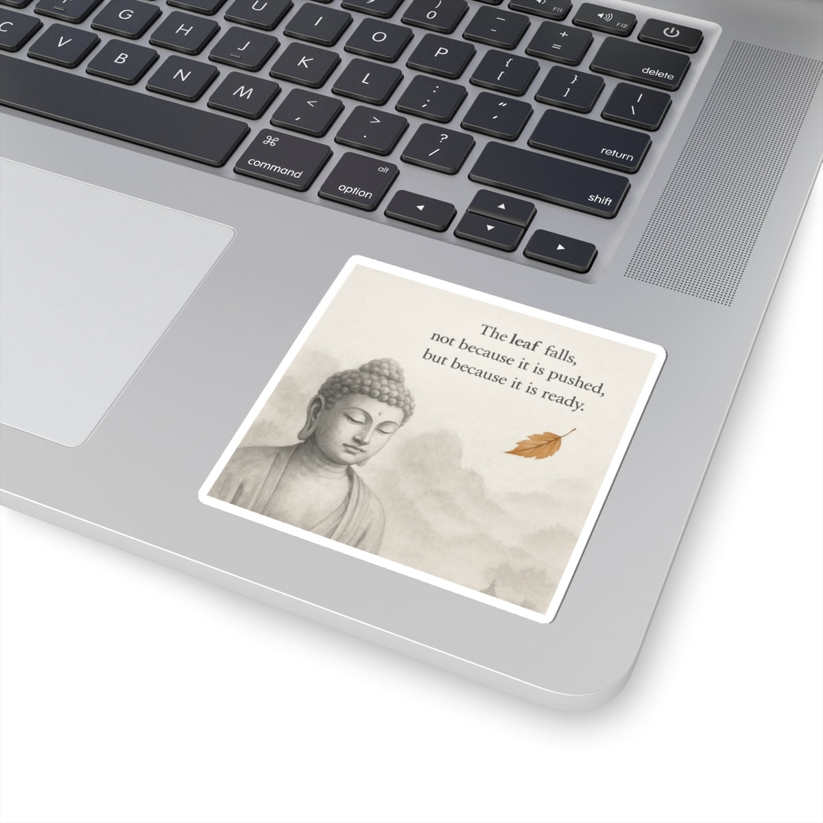 Mindful Buddha Kiss-Cut Stickers | Inspirational Laptop Decor, Meditation Journal Stickers, Spiritual Gifts, Zen Home Decor, [...]