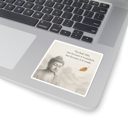 Mindful Buddha Kiss-Cut Stickers | Inspirational Laptop Decor, Meditation Journal Stickers, Spiritual Gifts, Zen Home Decor, [...]