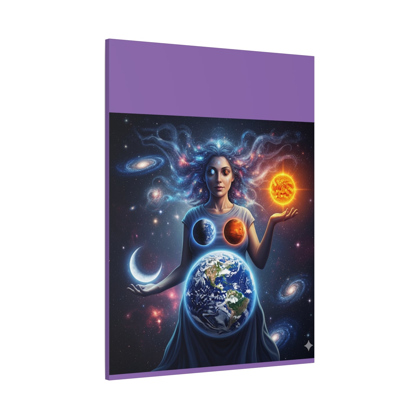 Cosmic Canvas Print - Celestial Art for Space Lovers, Home Decor, Wall Art, Gift for Astronomers, Universe Wall Hanging