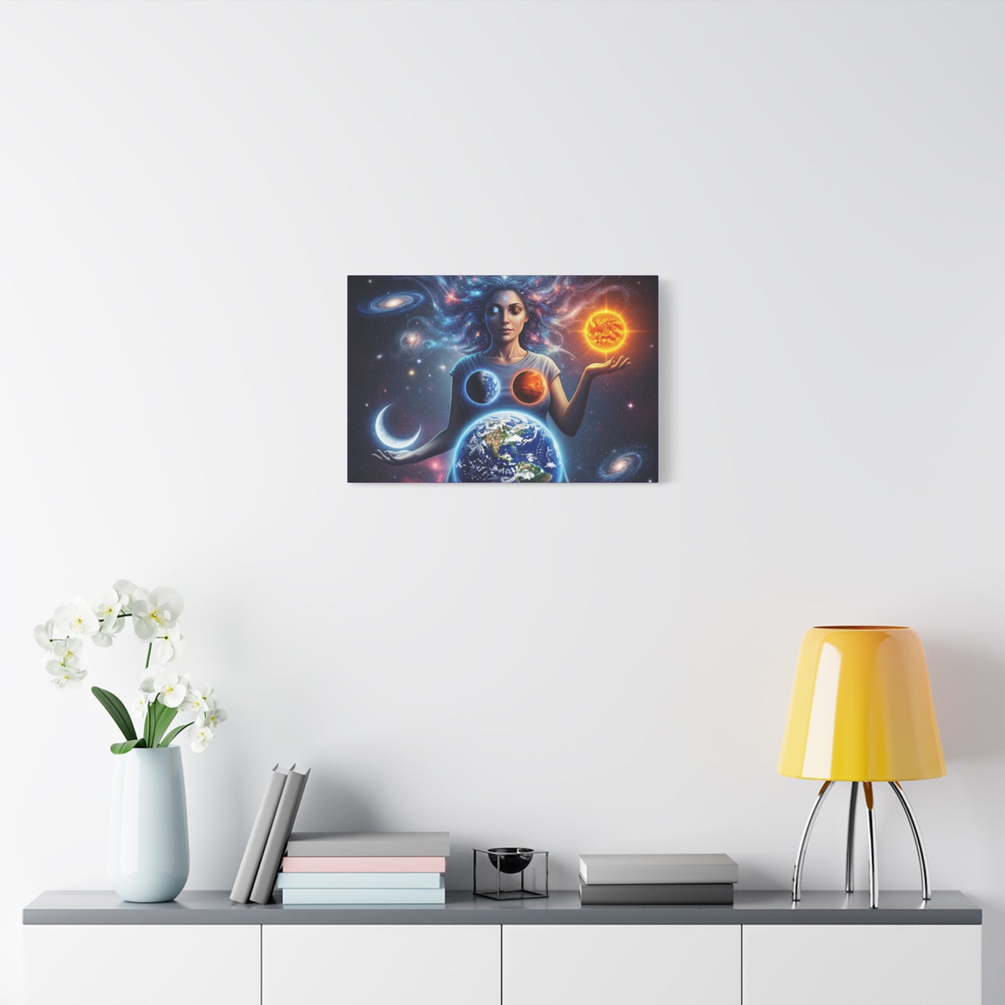 Cosmic Canvas Print - Celestial Art for Space Lovers, Home Decor, Wall Art, Gift for Astronomers, Universe Wall Hanging