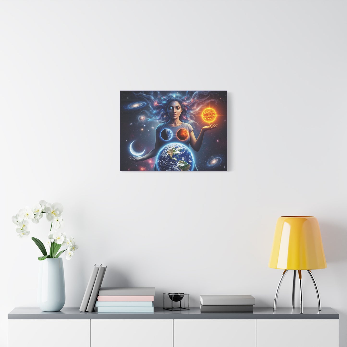 Cosmic Canvas Print - Celestial Art for Space Lovers, Home Decor, Wall Art, Gift for Astronomers, Universe Wall Hanging