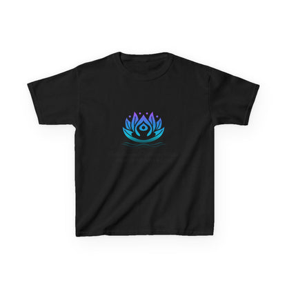 Kids Tee — ‘Progress Over Perfection’ Lotus Graphic