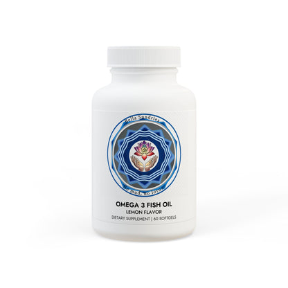 Omega 3 Fish Oil Supplement (60 Softgels)