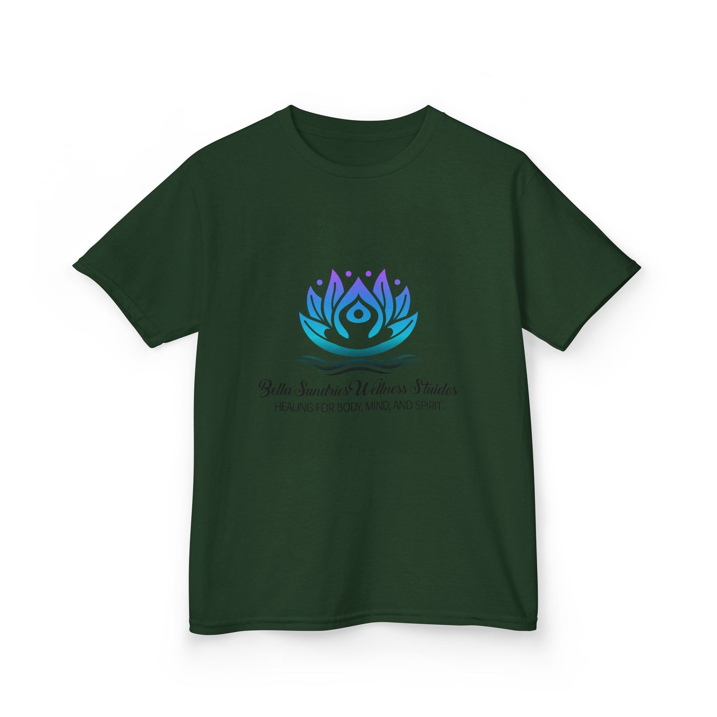 Kids Tee — ‘Progress Over Perfection’ Lotus Graphic