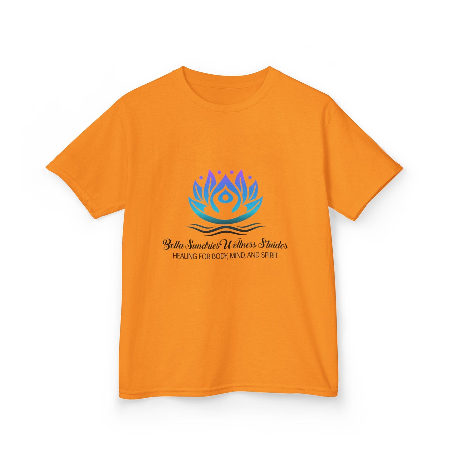 Kids Tee — ‘Progress Over Perfection’ Lotus Graphic