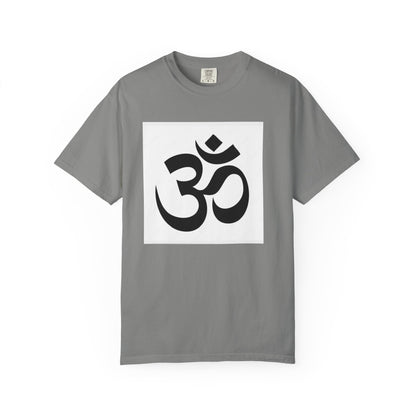 Spiritual Mandala T-Shirt, Unisex Garment-Dyed Tee for Meditation, Yoga, Mindfulness, Gift for Him/Her, Boho Chic Wear
