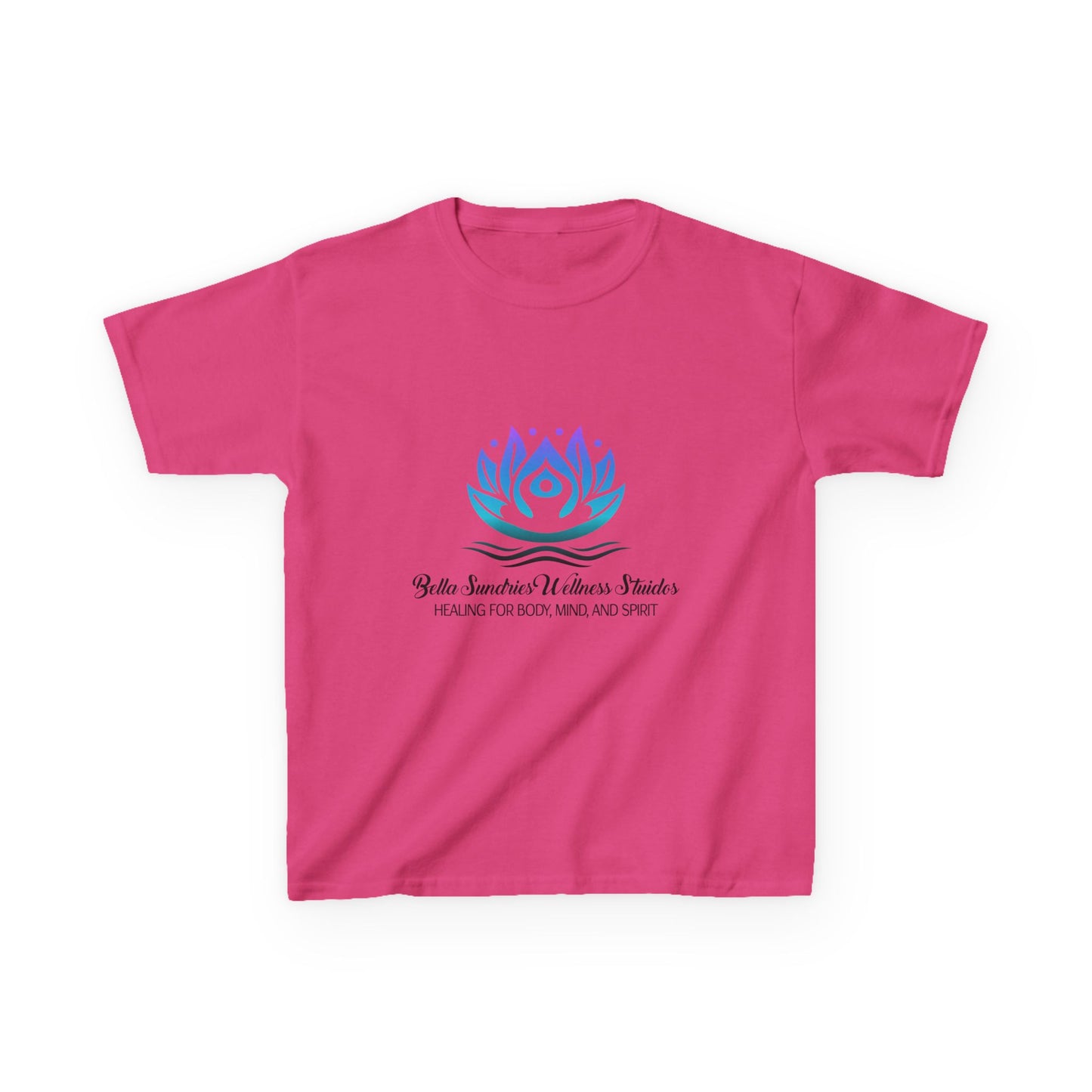 Kids Tee — ‘Progress Over Perfection’ Lotus Graphic