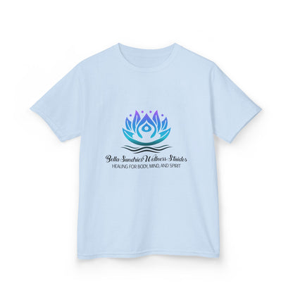 Kids Tee — ‘Progress Over Perfection’ Lotus Graphic