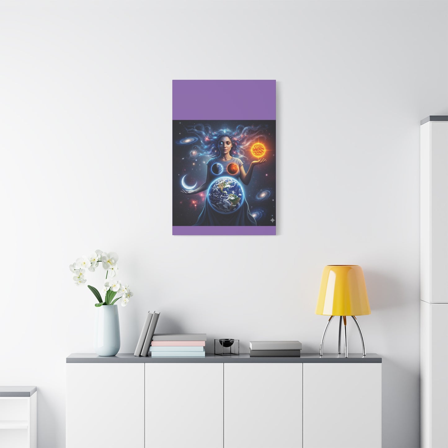 Cosmic Canvas Print - Celestial Art for Space Lovers, Home Decor, Wall Art, Gift for Astronomers, Universe Wall Hanging