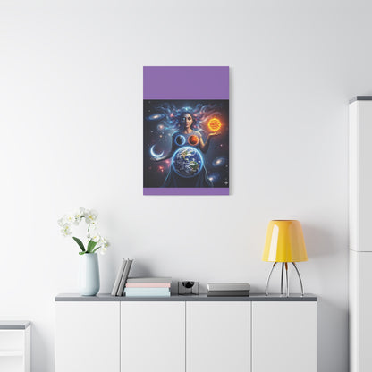 Cosmic Canvas Print - Celestial Art for Space Lovers, Home Decor, Wall Art, Gift for Astronomers, Universe Wall Hanging