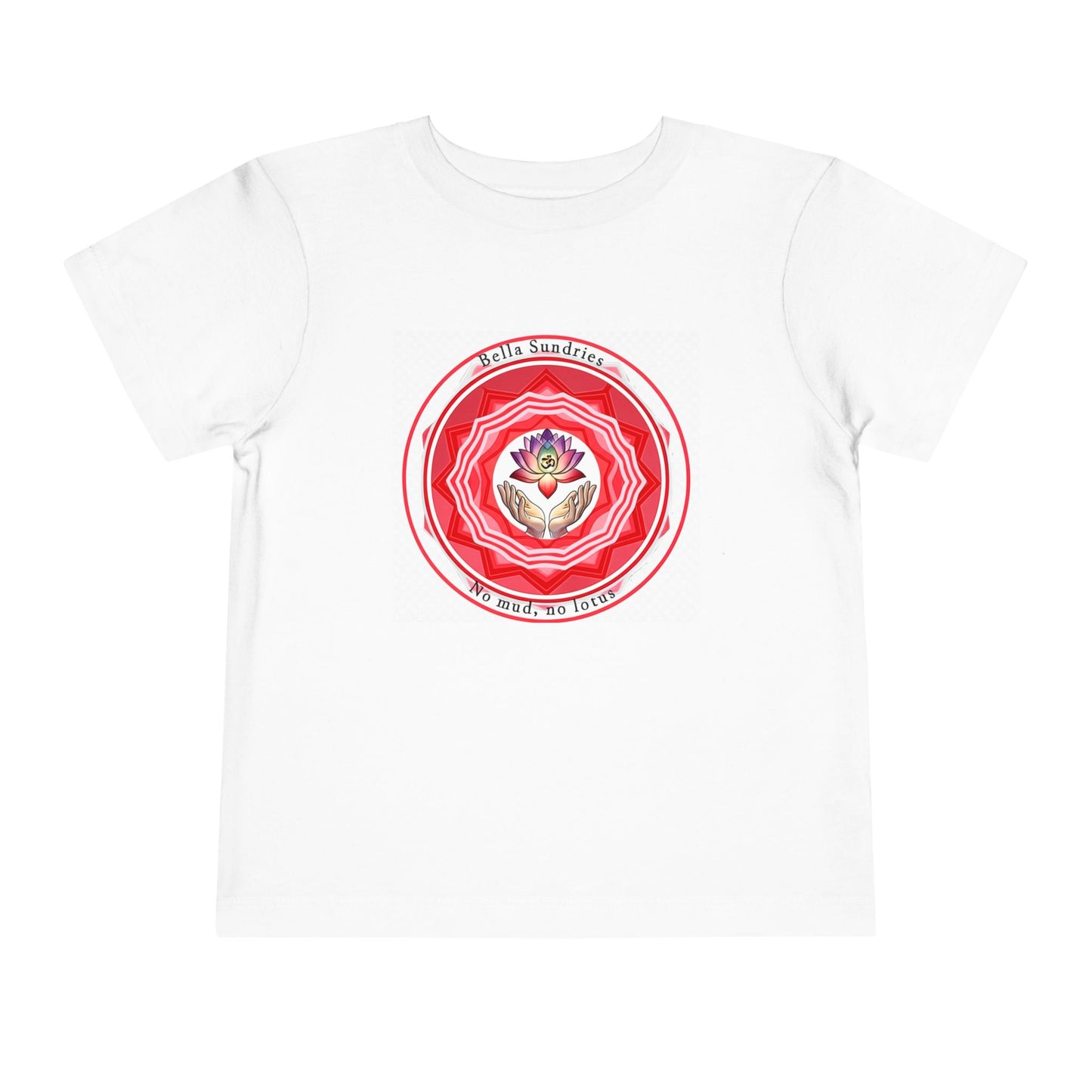 Lotus Flower Toddler Tee | Cute Short Sleeve Shirt, Kids Gift, Flower Graphic Tee, Baby Shower Gift, Summer Playtime Top