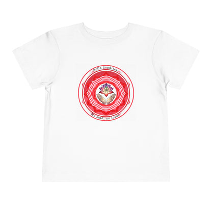 Lotus Flower Toddler Tee | Cute Short Sleeve Shirt, Kids Gift, Flower Graphic Tee, Baby Shower Gift, Summer Playtime Top