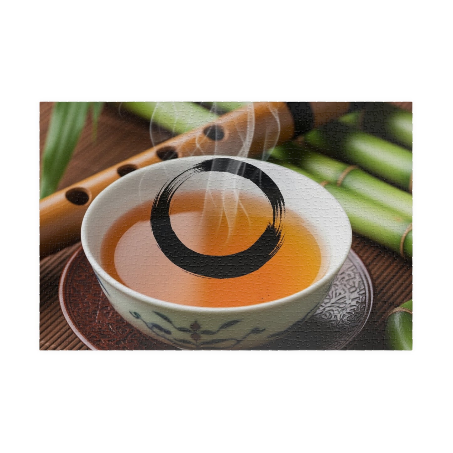 Tea-Themed Puzzle for Relaxation and Mindfulness, Perfect Gift for Tea Lovers, Family Fun, Game Night, Rainy Day Activity