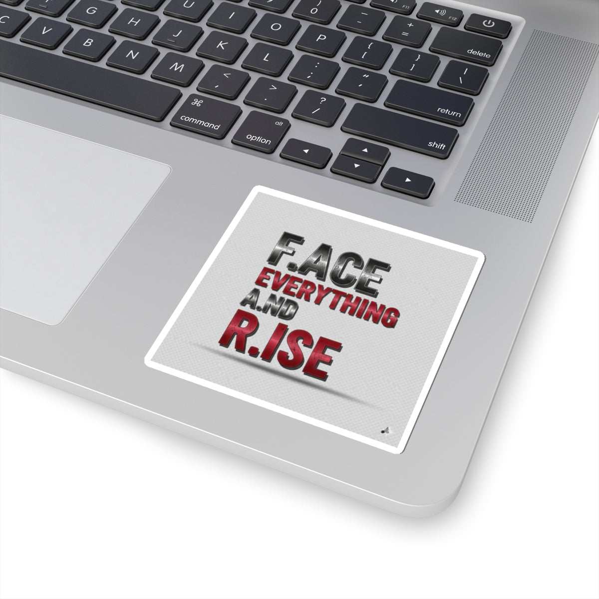Inspirational Kiss-Cut Stickers for Motivation, F.A.C.E Everything & R.ISE Quotes, Positive Affirmation Decor, Gifts for Friends