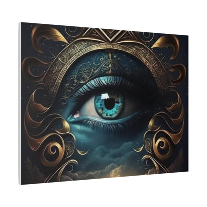Mystical Eye Canvas Wall Art, Boho Decor, Home Wall Art, Unique Gift, Modern Artwork, Eye Design