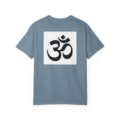 Spiritual Harmony Unisex T-shirt with Om Design, Casual Tee, Gift for Yogis, Meditation Wear, Relaxed Style
