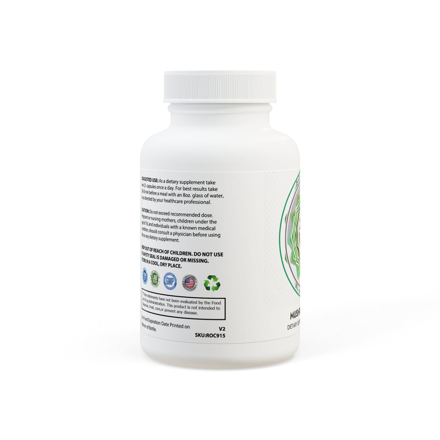 Mushroom Blend Supplement (60 Capsules)