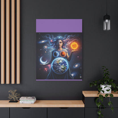 Cosmic Canvas Print - Celestial Art for Space Lovers, Home Decor, Wall Art, Gift for Astronomers, Universe Wall Hanging