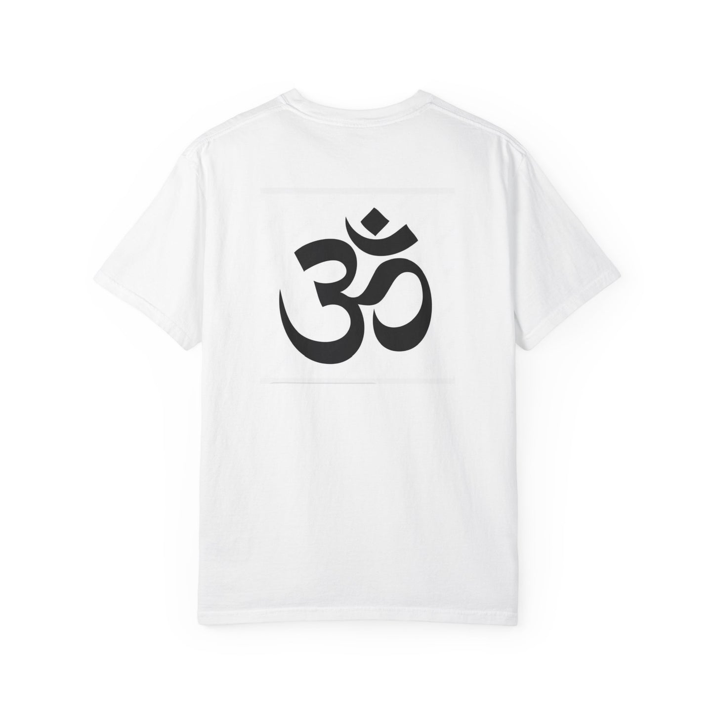 Spiritual Harmony Unisex T-shirt with Om Design, Casual Tee, Gift for Yogis, Meditation Wear, Relaxed Style