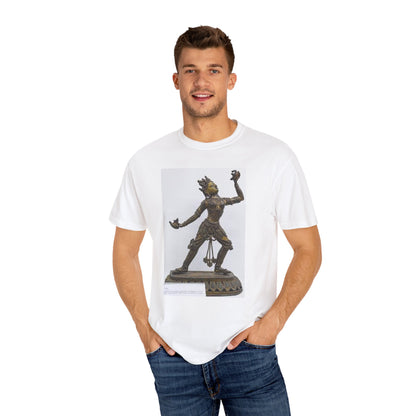 Spiritual Harmony Unisex T-shirt with Om Design, Casual Tee, Gift for Yogis, Meditation Wear, Relaxed Style